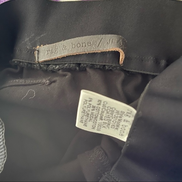 rag & bone 'The Danny' Coated Leggings - Picture 7 of 7